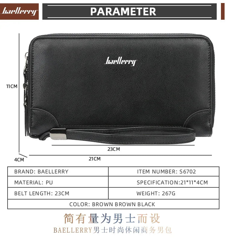 Executive Long Zip Wallet