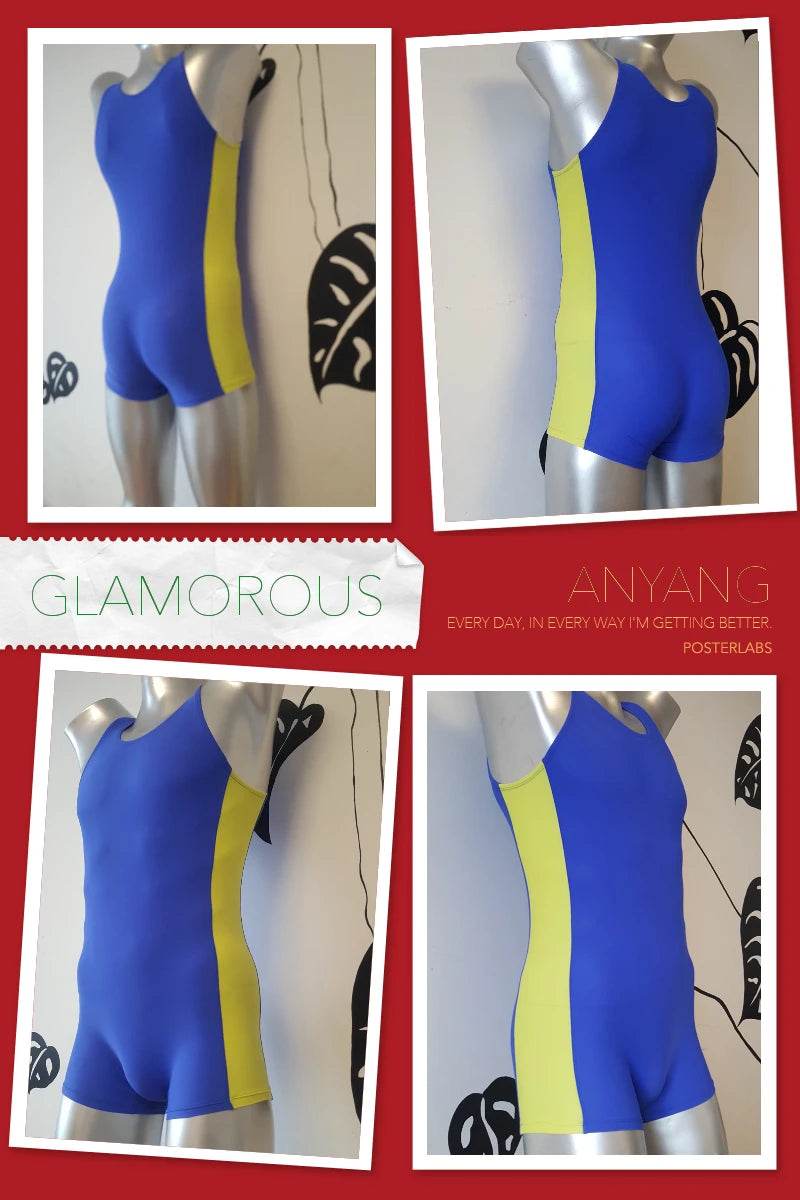 Men's Plus Size Swimsuit – Surfing Spandex Tights