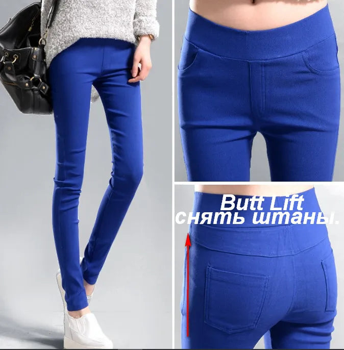 Women Colorful Spring Pants