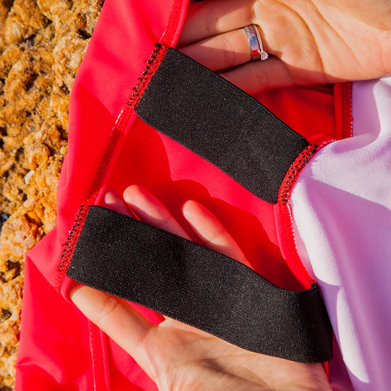 Red/Black Leopard One Piece