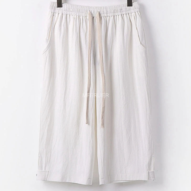 Men’s Plus Size Cotton Summer Pants