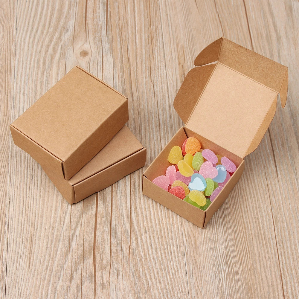 10pcs Kraft Gift Boxes