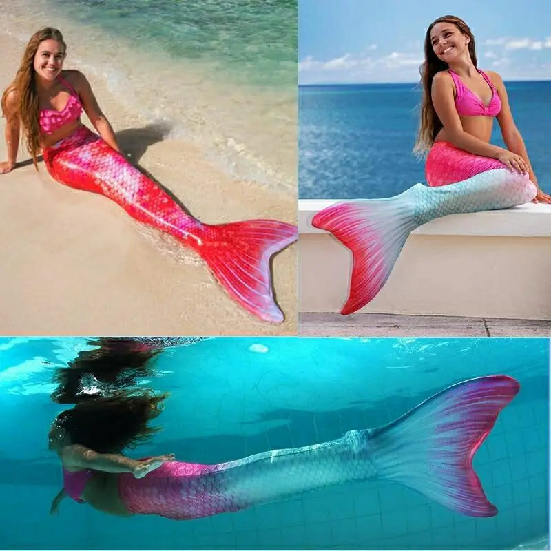 Mermaid Tail Swimmable Cosplay Swimwear Costume