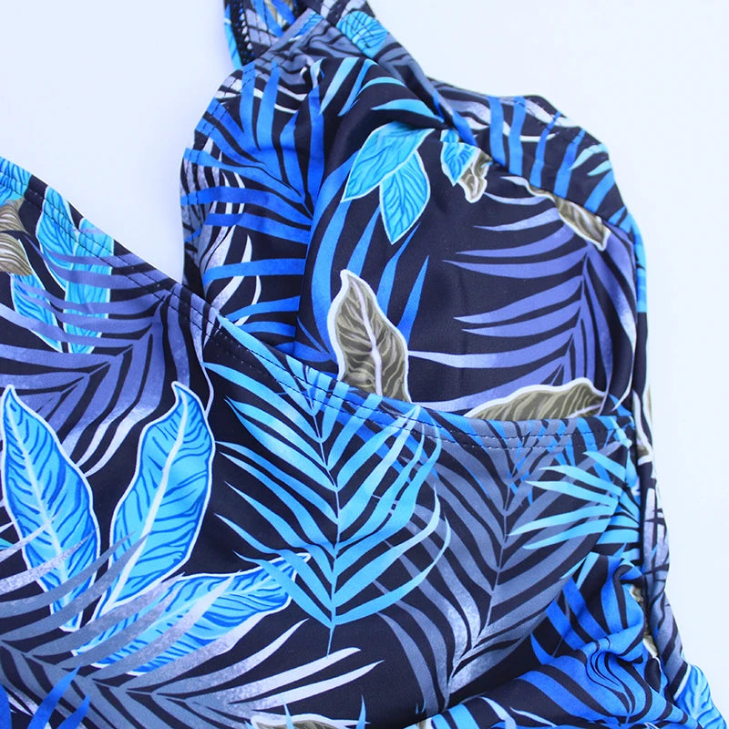 ملابس سباحة نسائية من قطعة واحدة للتحكم في البطن