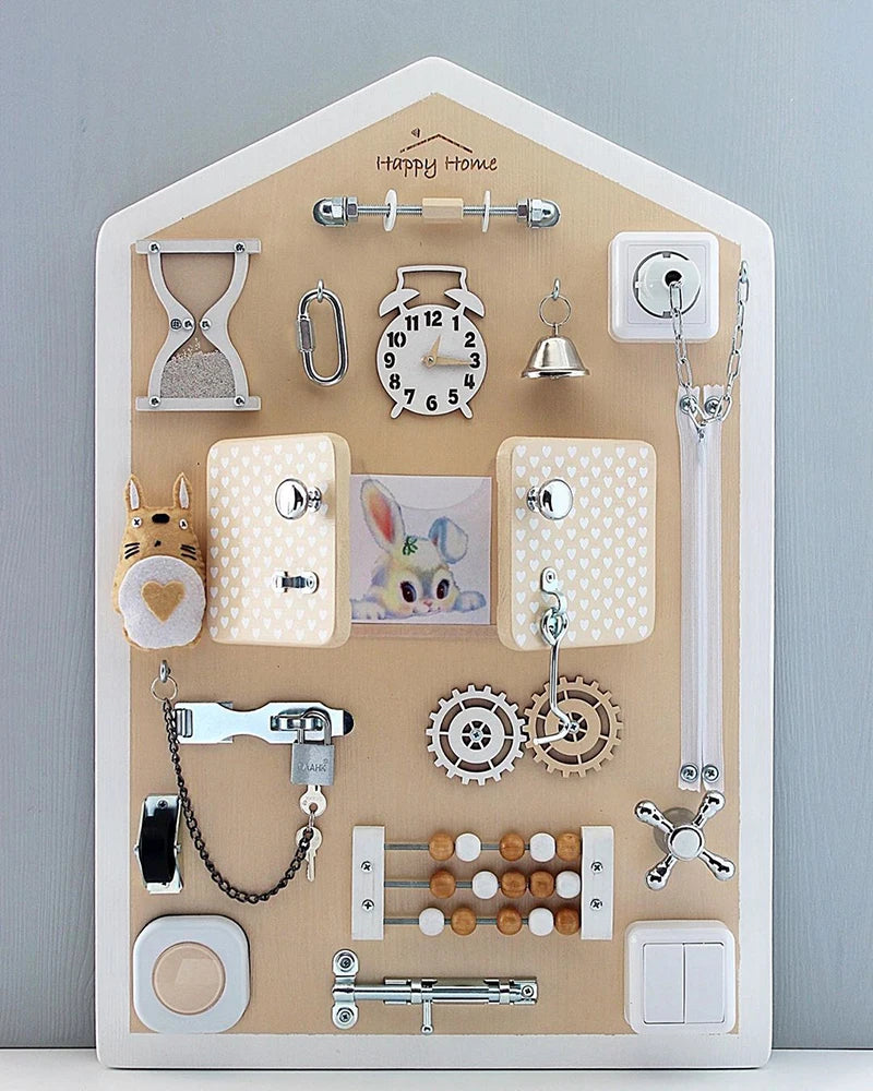 Montessori Busy Board DIY Accessories