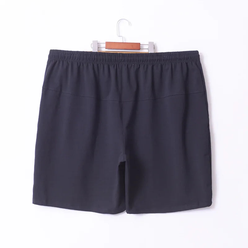 Men's Plus Size Black Shorts – 15XL Extra Big