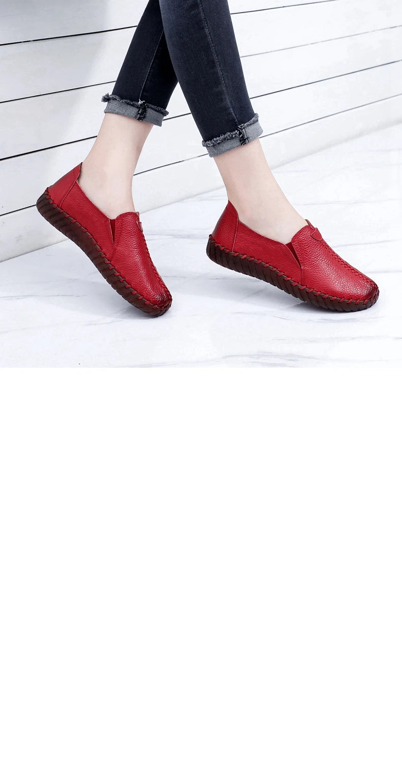 Women Leather Moccasins – 2025