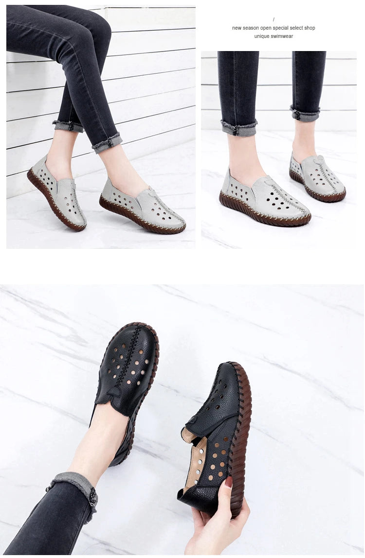 Women Leather Moccasins – 2025