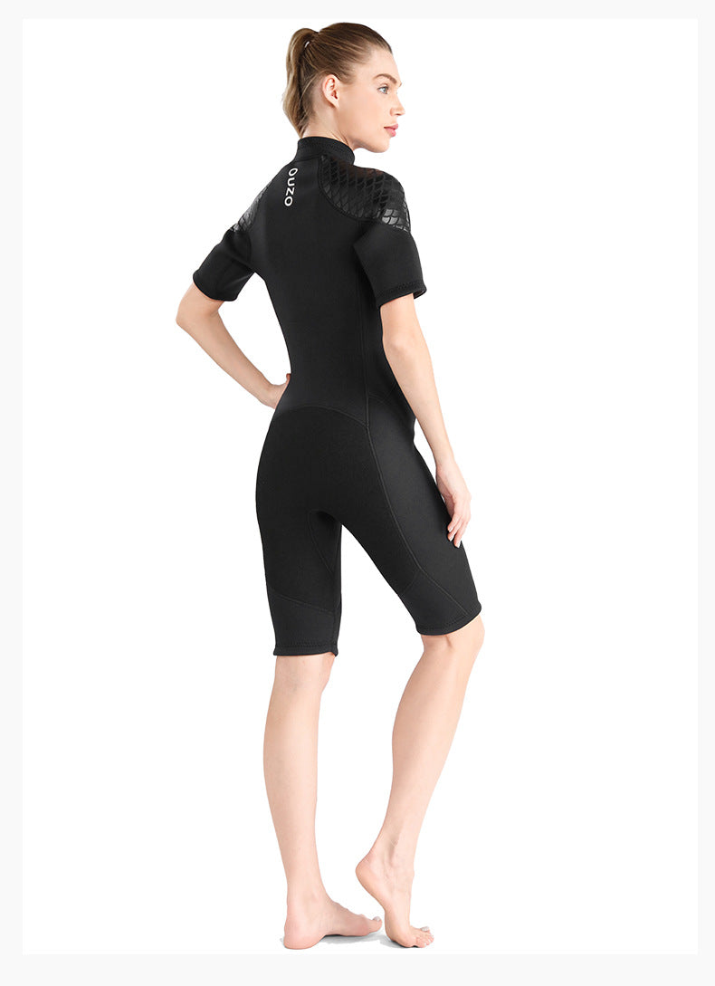 بدلة غوص رجالية بأكمام قصيرة