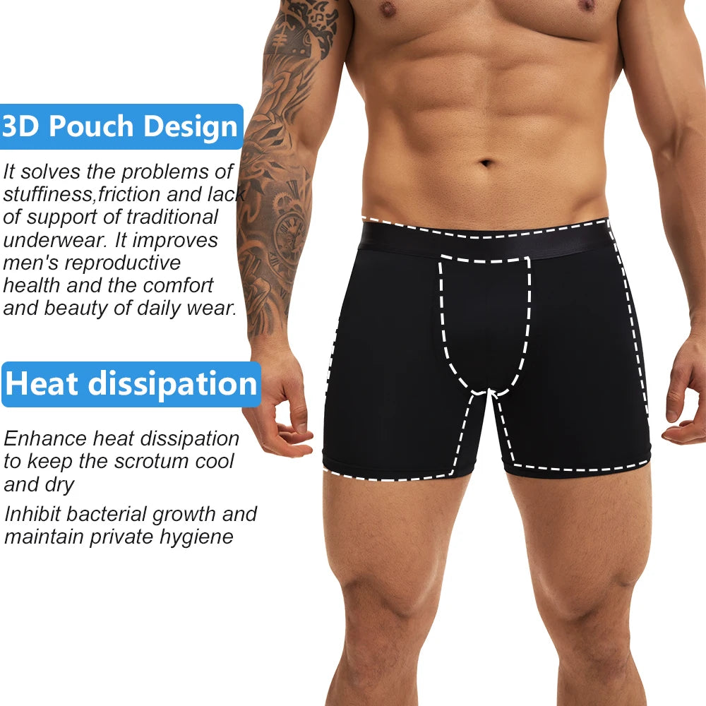 سراويل بوكسر رجالية لرفع المؤخرة