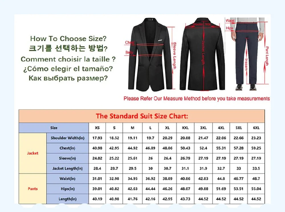 بدلة رجالية مخططة من قطعتين