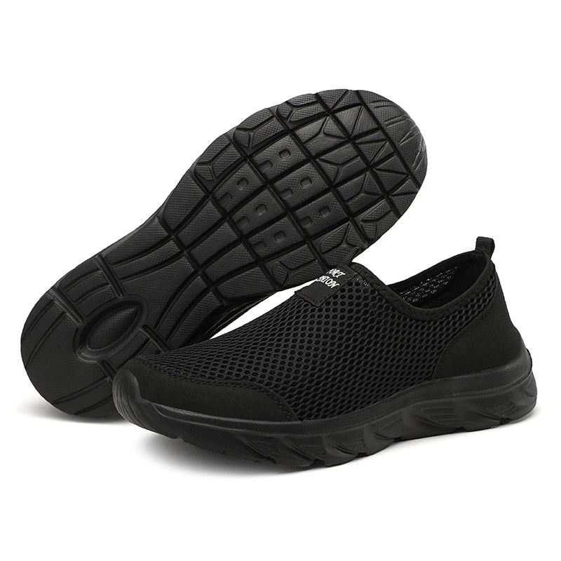 Men Breathable Mesh Walking Loafers