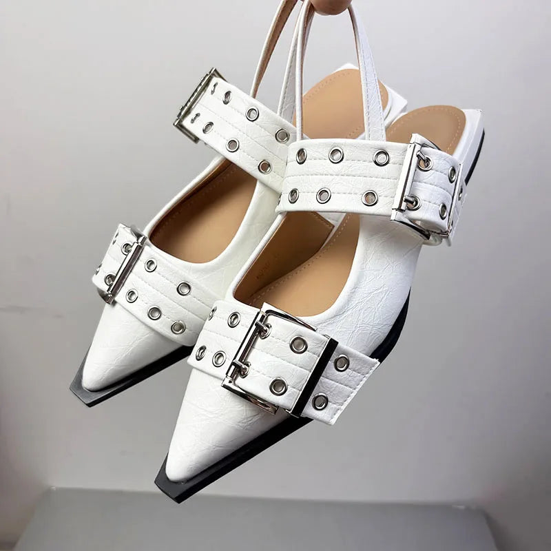 Women’s Designer Pointed Toe Slingback Flats