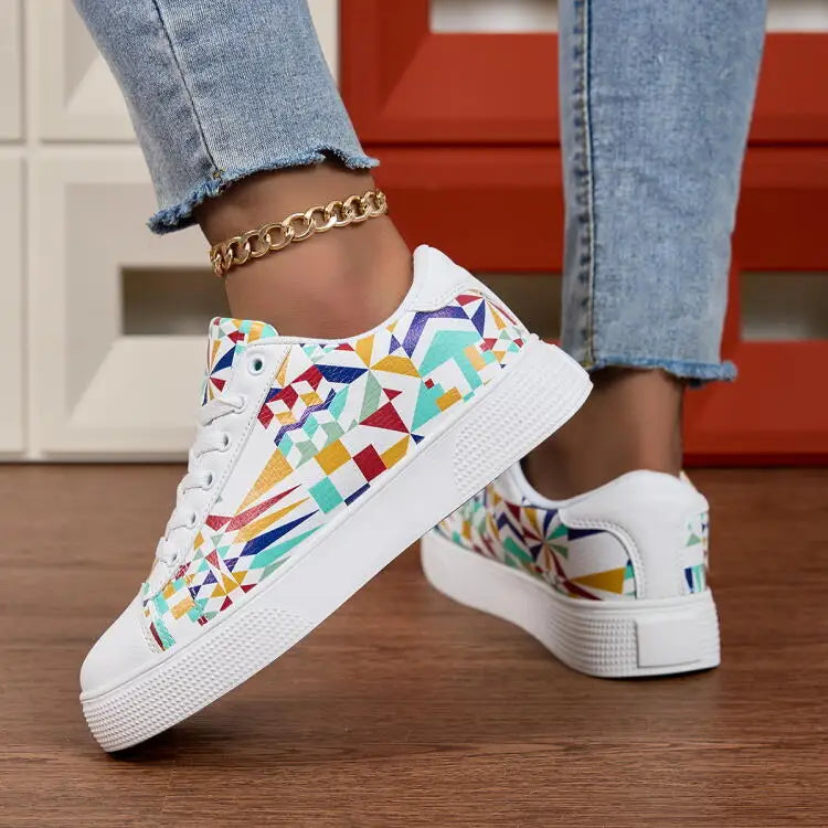 أحذية رياضية نسائية كاجوال شبكية للجري