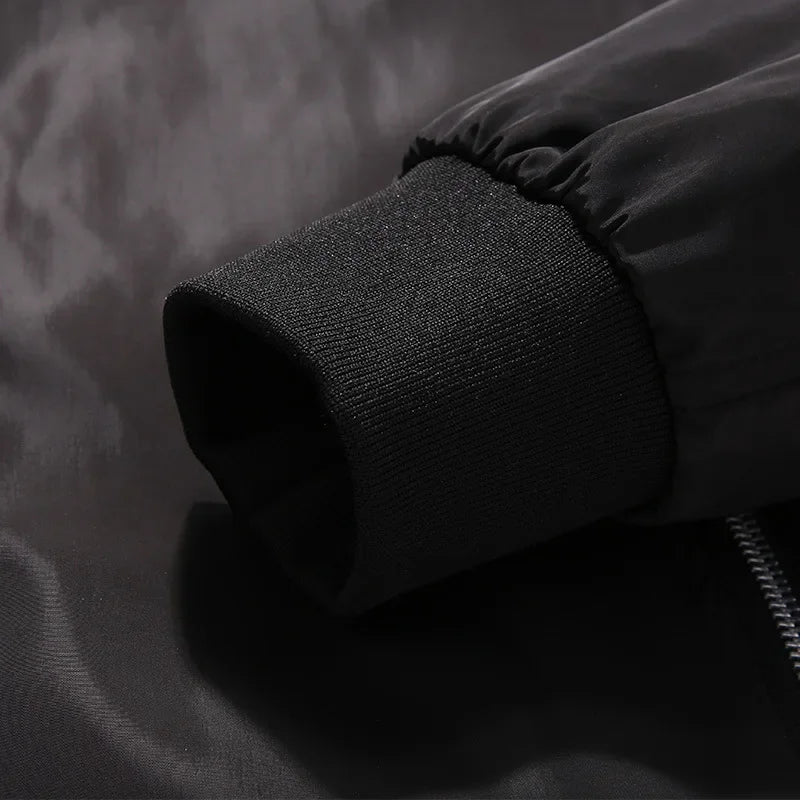 Men's Plus Size Bomber Jacket – 7XL Y2K Style