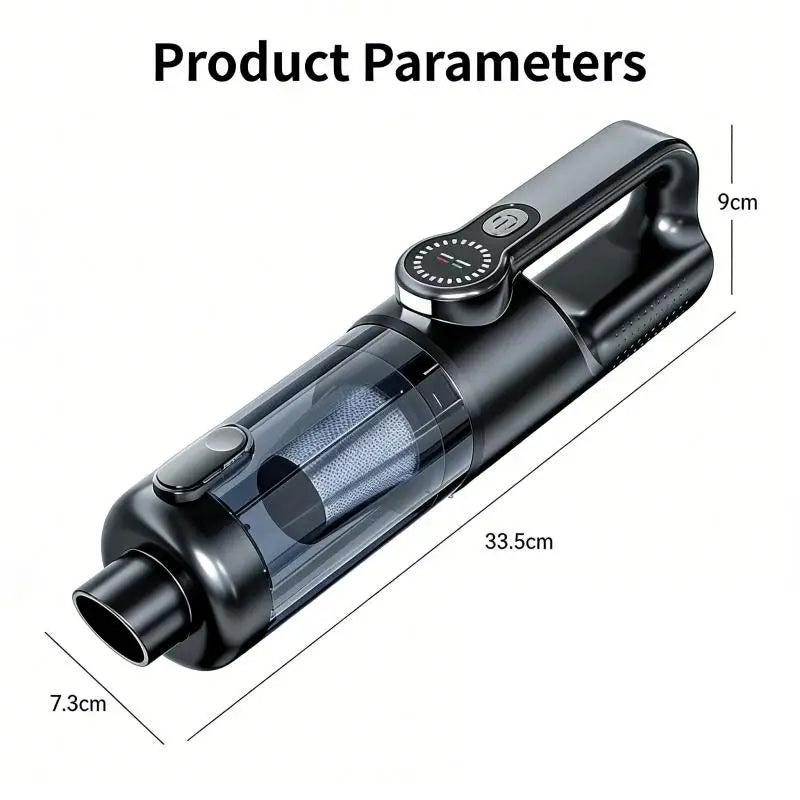 17000Pa Portable Car Vacuum Cleaner