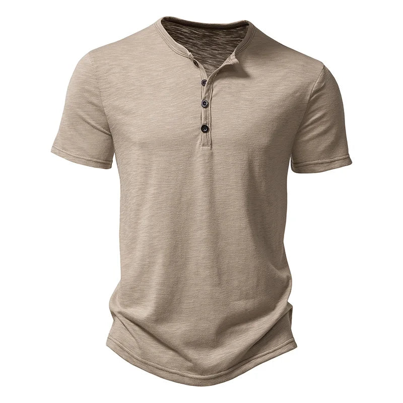 Apex Henley Performance Tee