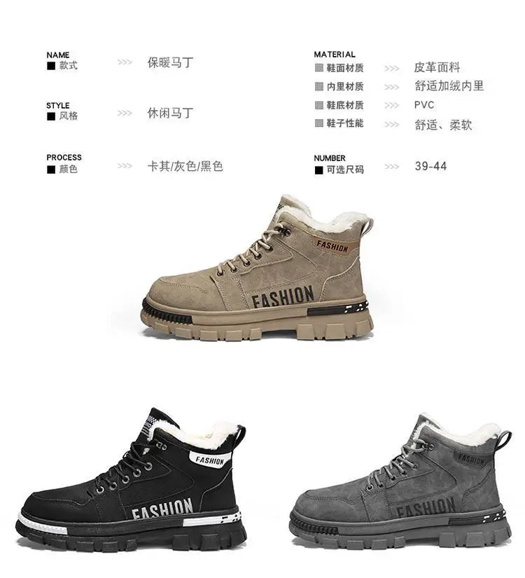 Women Anti Slip Waterproof Work Boots