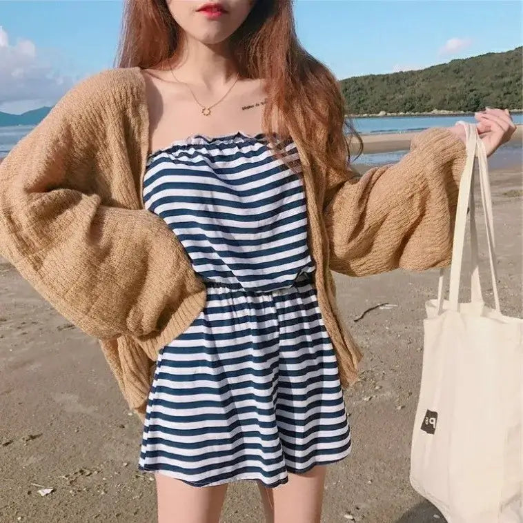 Women Oversized Long Knit Cardigan