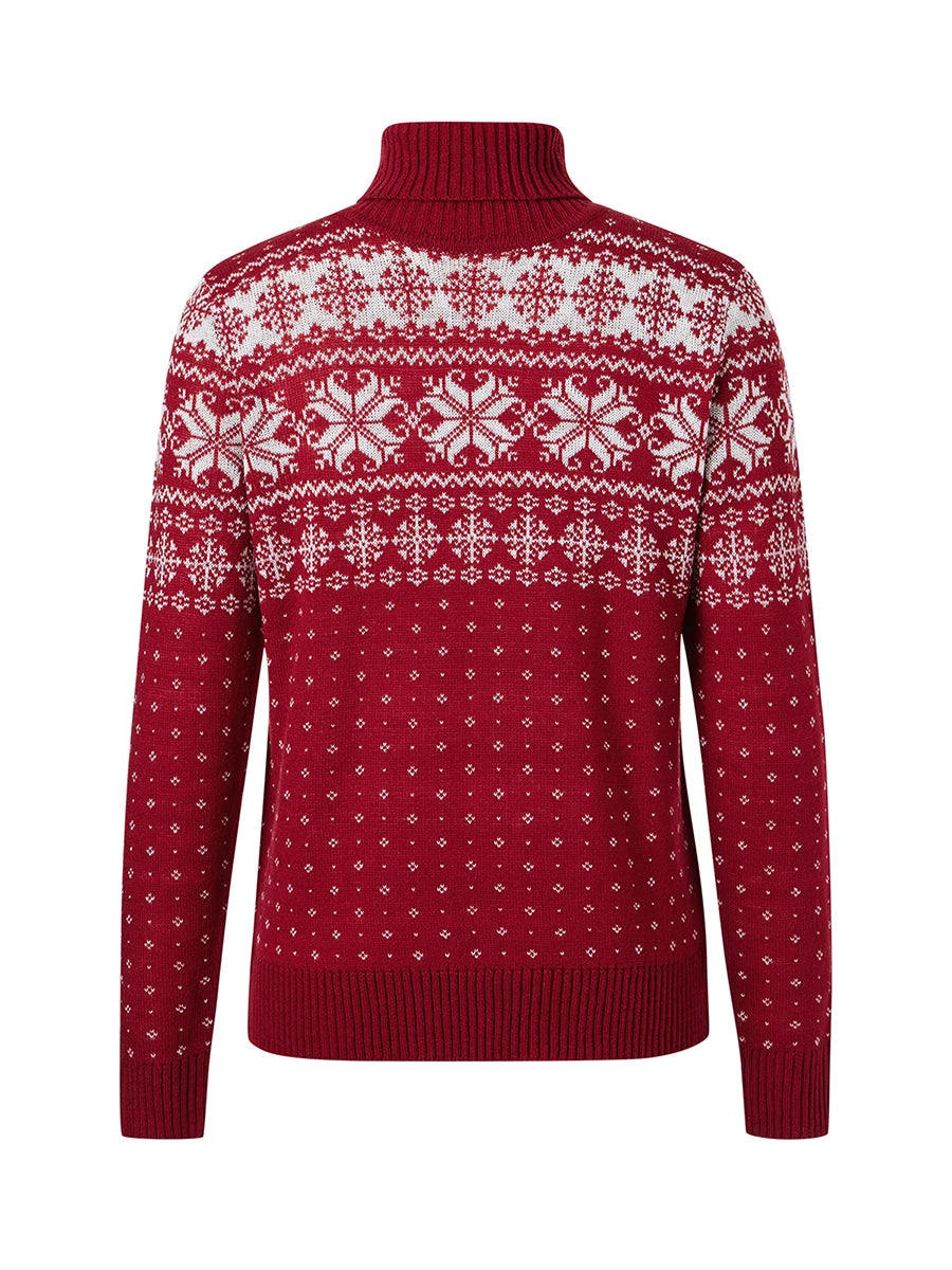 Women Christmas Print Sweater