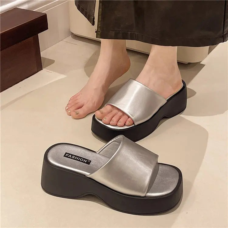 Embroidery Mesh Beaded Mary Jane Ballet Flats