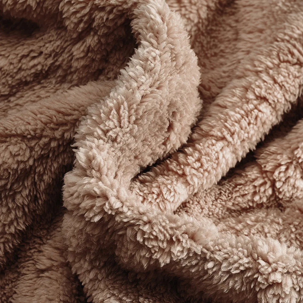 Men Velvet Hooded Pullover Sweater