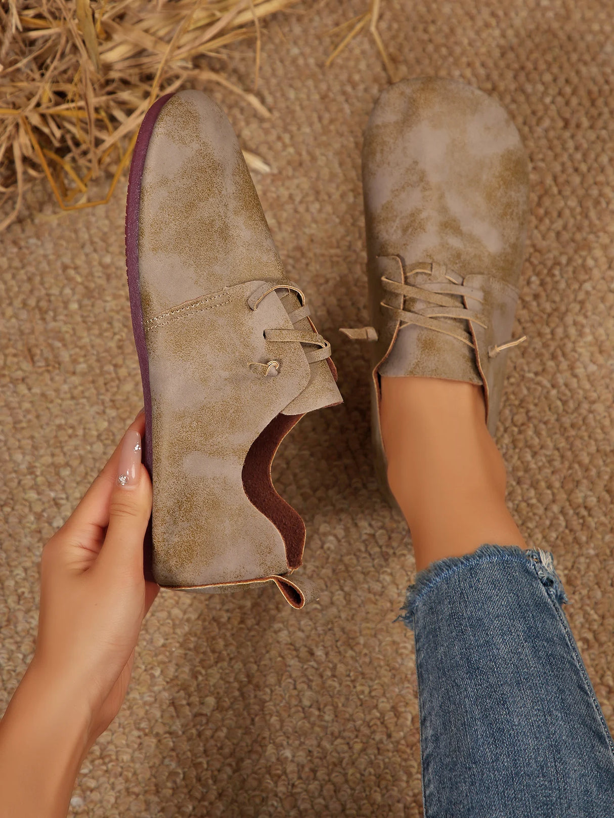 حذاء لوفر نسائي أنيق وسهل الارتداء