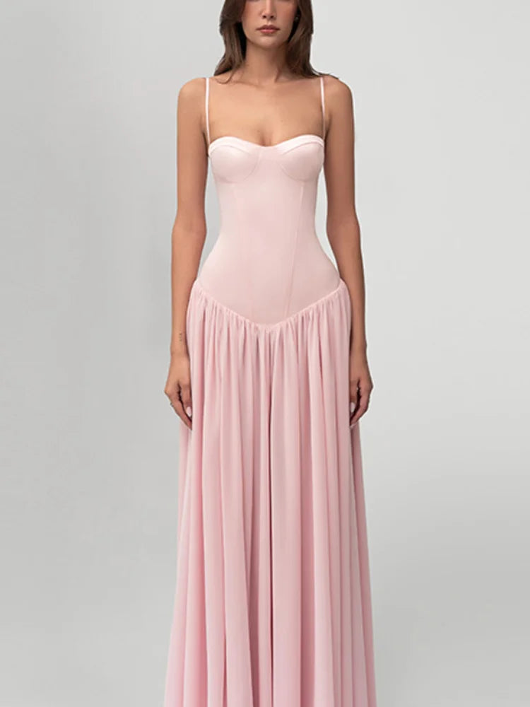 Women's Off Shoulder Maxi Party Dress