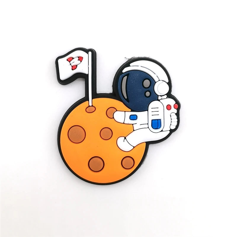 Women Astronaut Shoe Charms Space Accessories