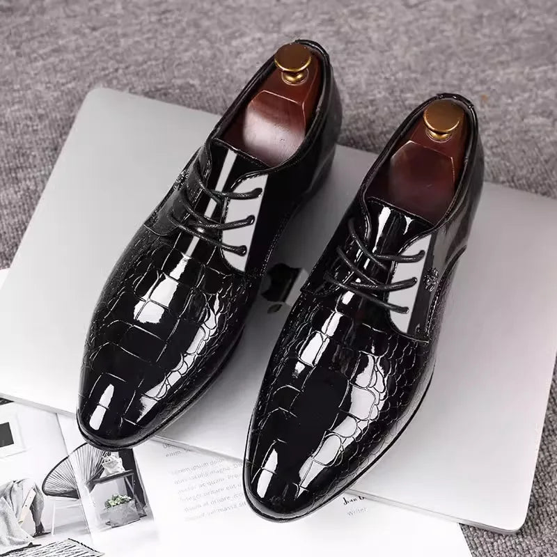 Milano Patent Derby Shoes