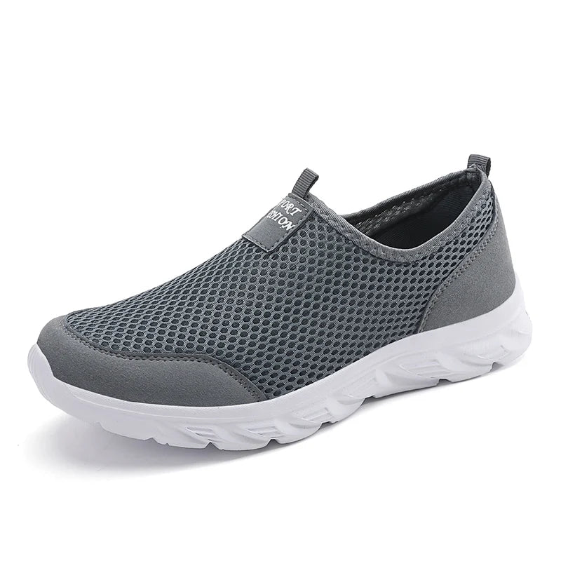 Men Breathable Mesh Walking Loafers