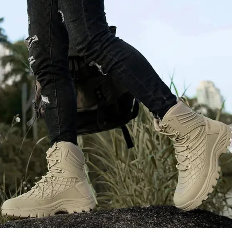 Men’s High-Top Street Style Boots
