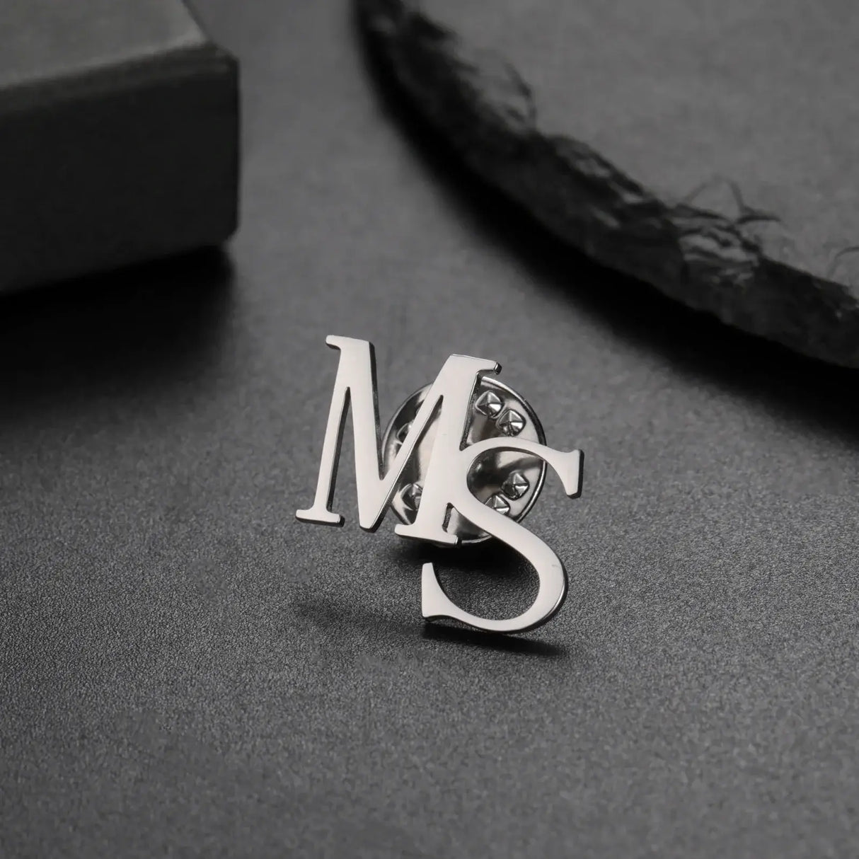 Skyrim Custom Initials Brooch Stainless