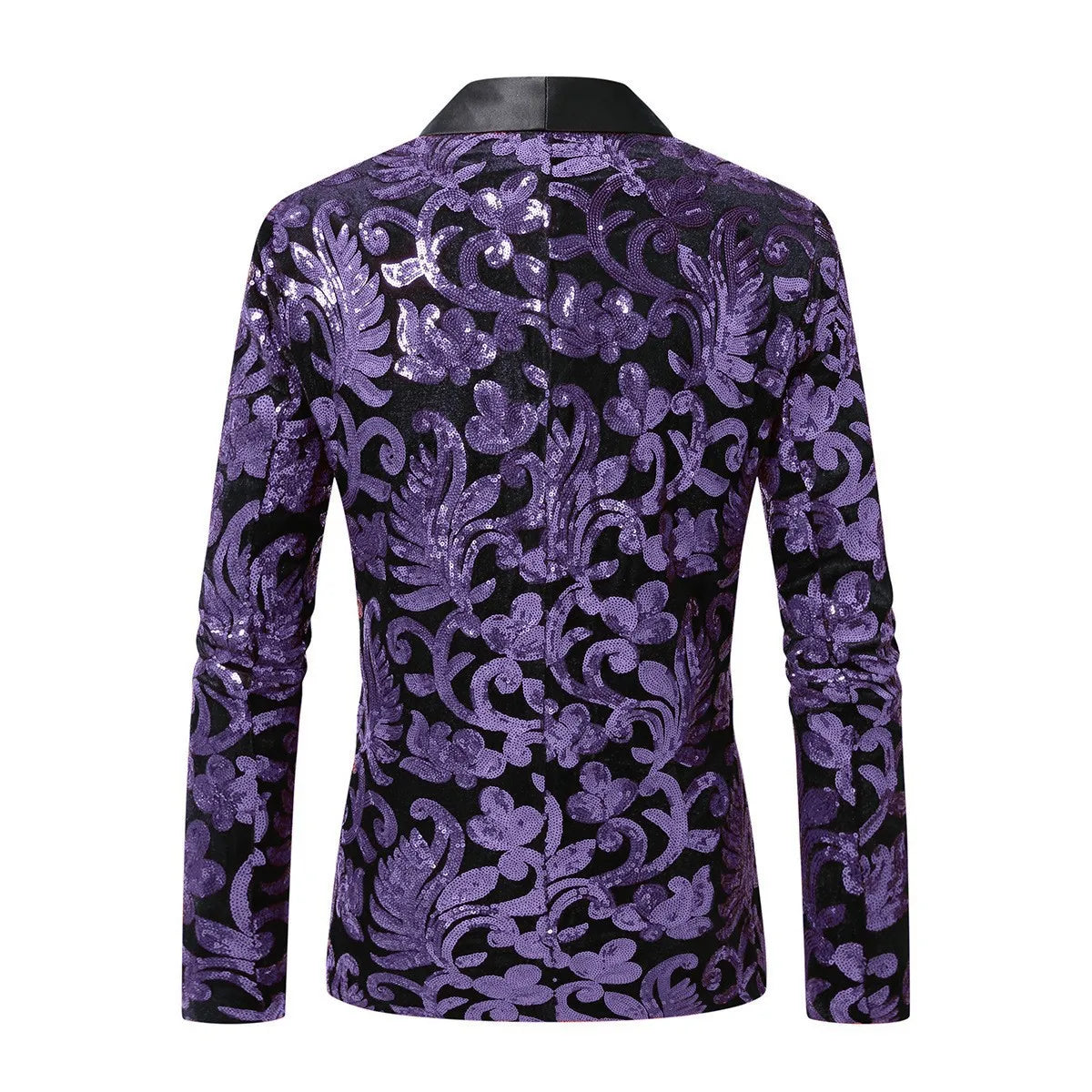 Men Luxury Sequin Party Suit Set