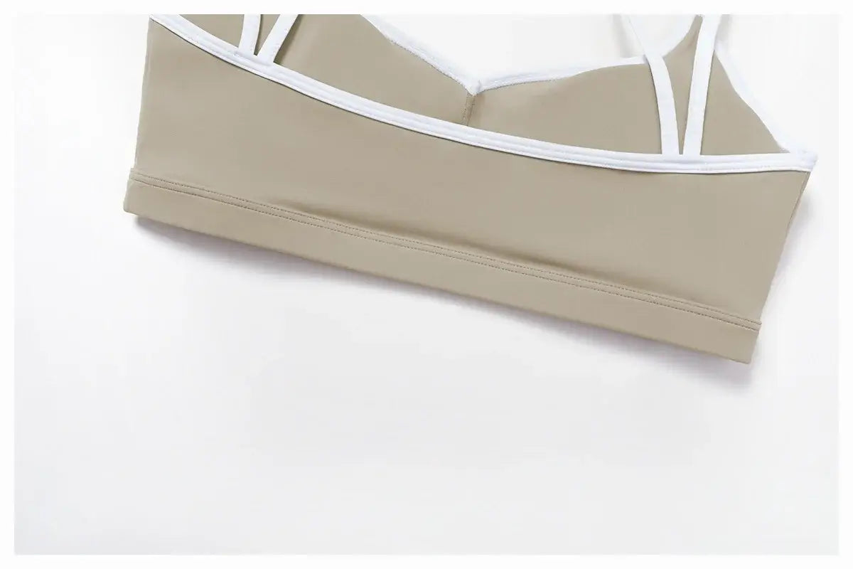 حمالة صدر يوغا نسائية مقاومة للصدمات بدون درزات