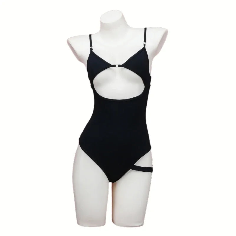 Anime Hollow Long Sleeve Bodysuit