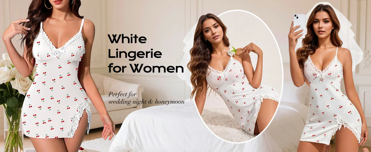Lace Trim Babydoll Dress