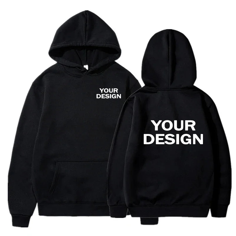 Men Custom Print Hoodie