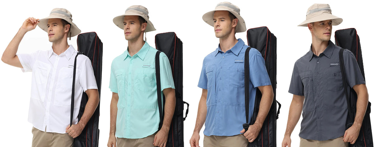 Men Fishing Cargo Shirt