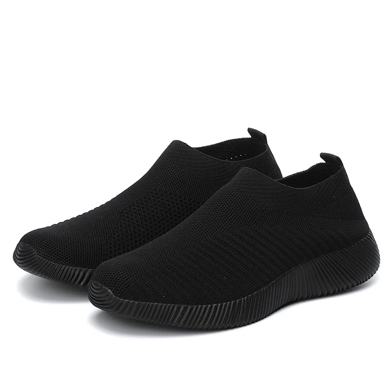 Women's Breathable Mesh Slip-On Sneakers