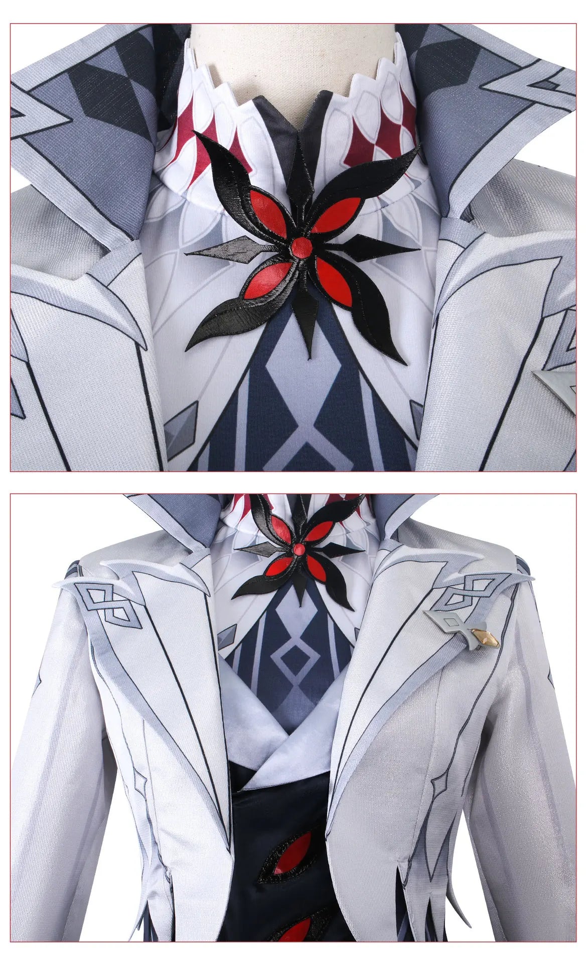 Arlecchino Genshin Impact Fatui Cosplay Outfit