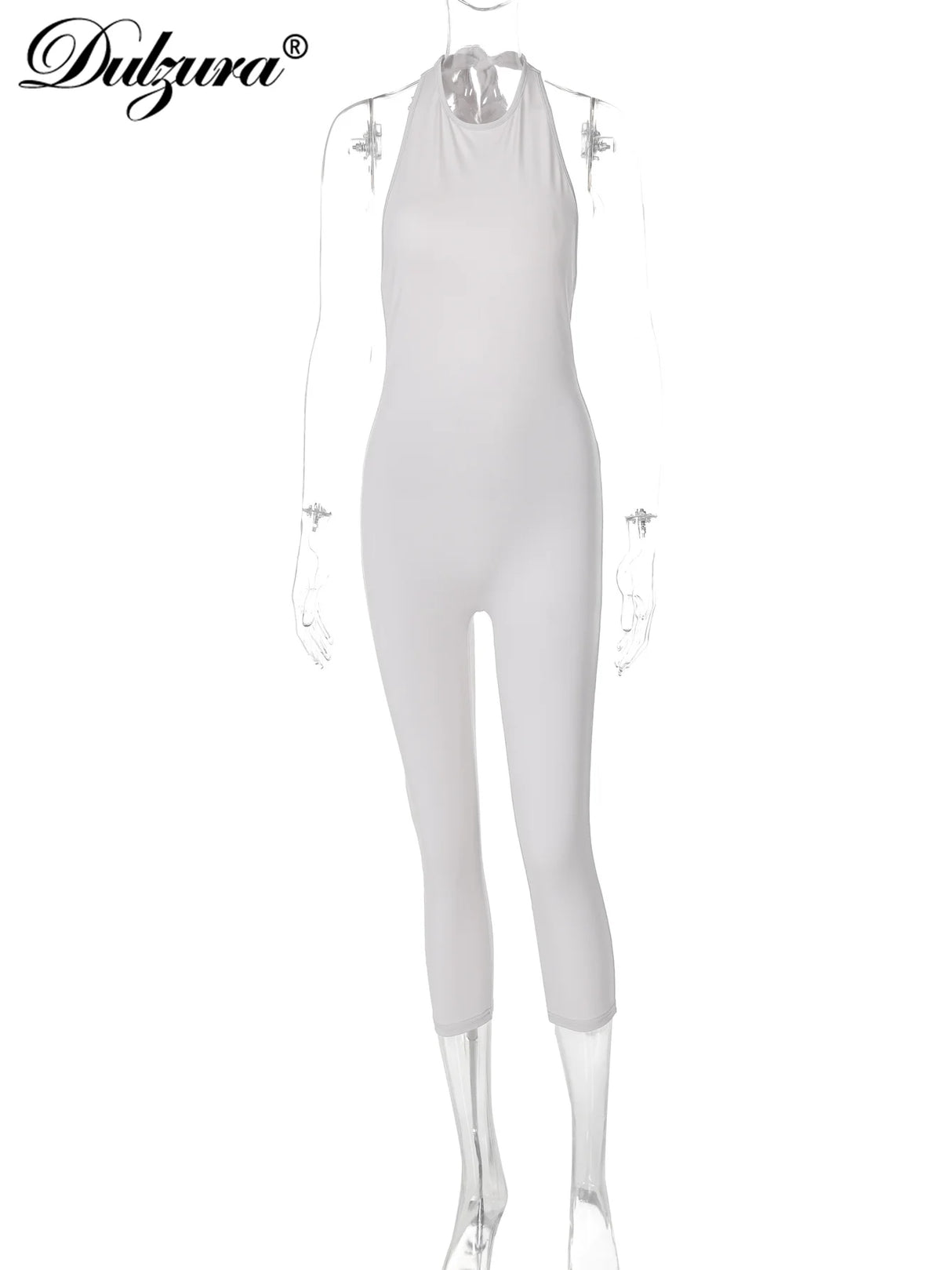 HaloGlam™ – جمبسوت حفلات مفتوح الظهر (لامع، جريء، وجريء)