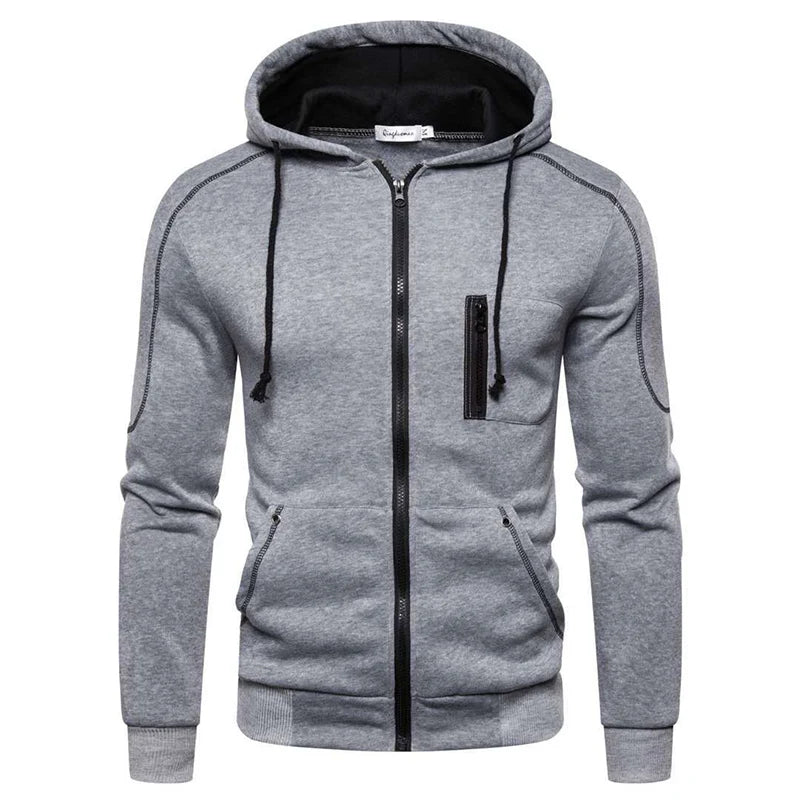 Men's Fleece Zip-Up Hoodie