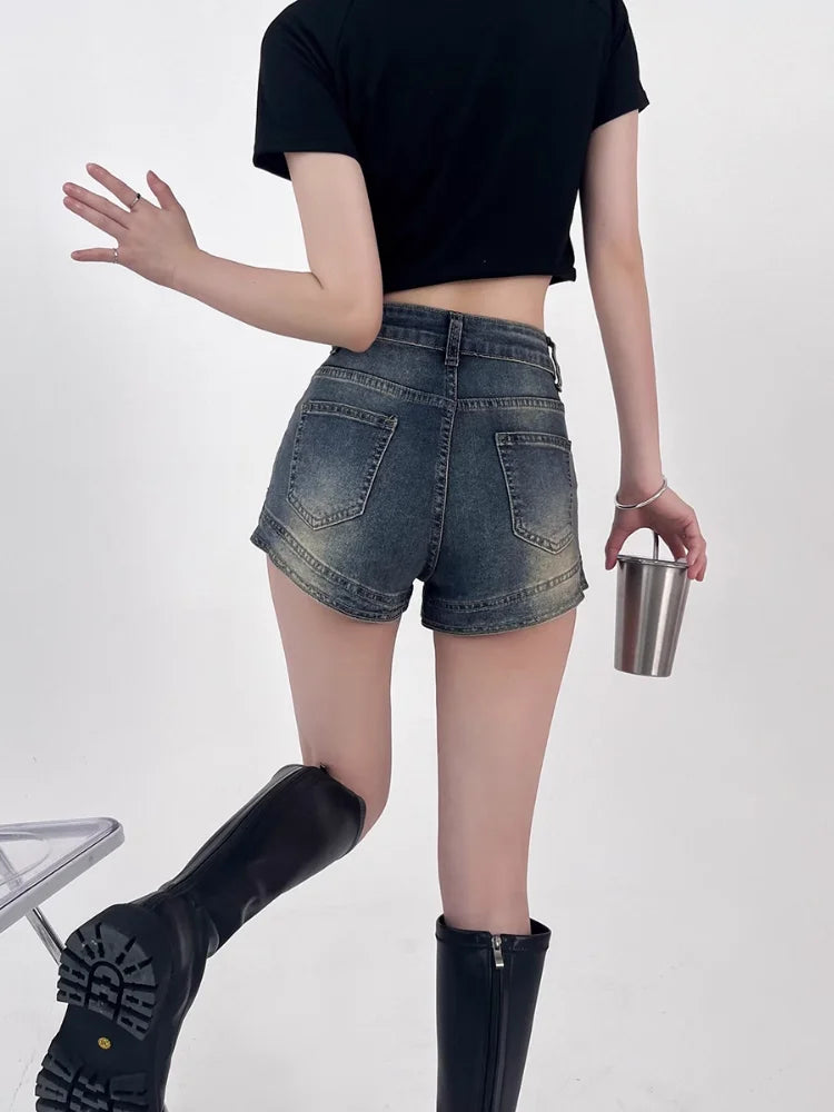 Women's Sexy Retro Denim Shorts