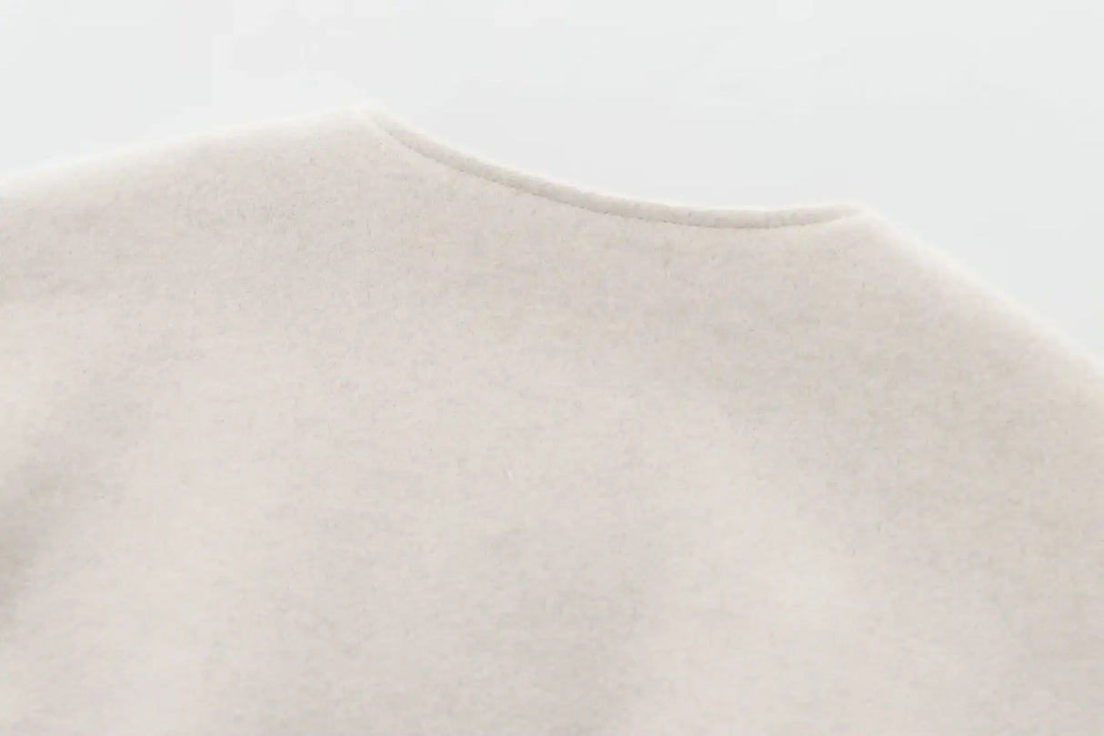 جاكيت بومبر نسائي أحمر قصير بسحاب