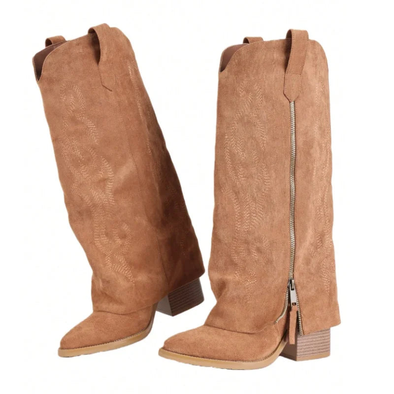 Embroidered Cowboy Boots