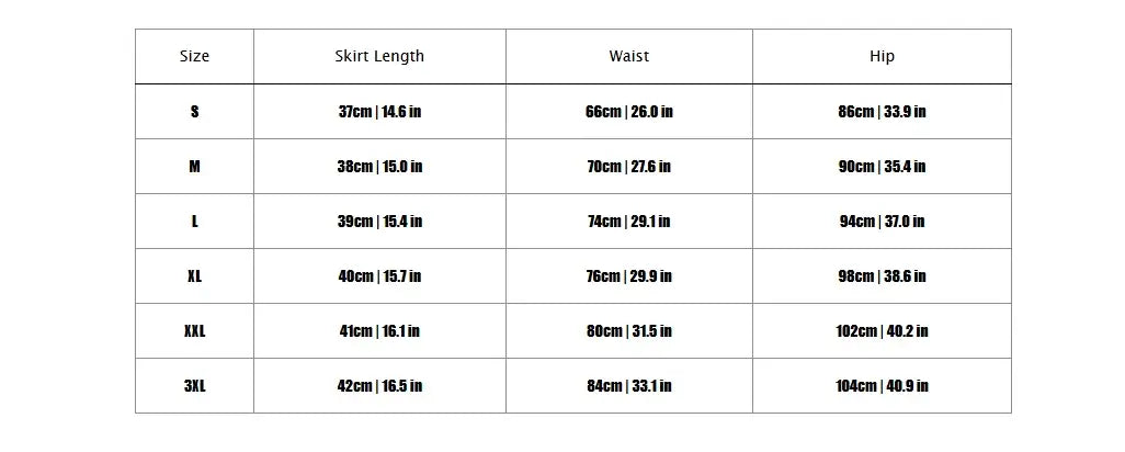 تنورة جينز متوسطة الطول للنساء بمقاسات كبيرة