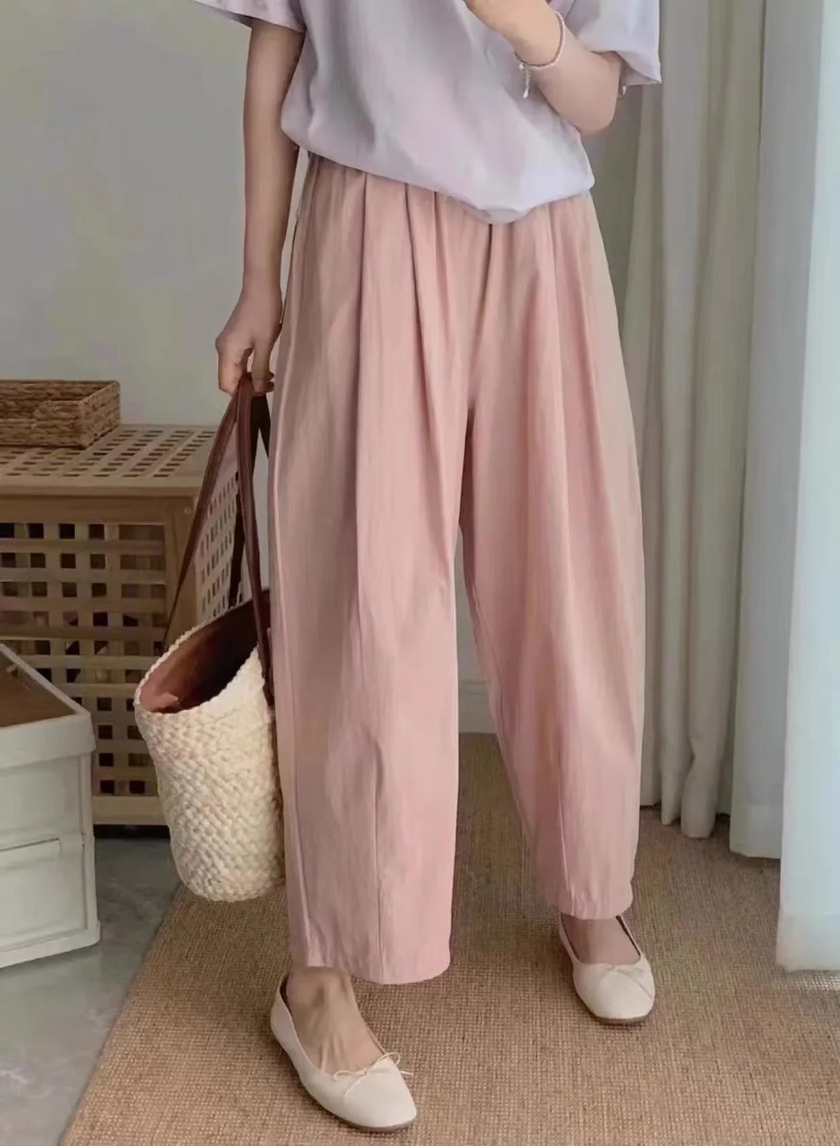 Women’s Plus Size Wide-Leg Pants