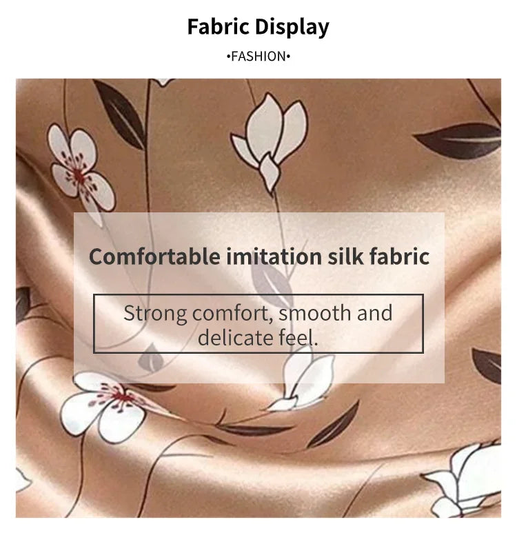 Flora Satin Nightgown