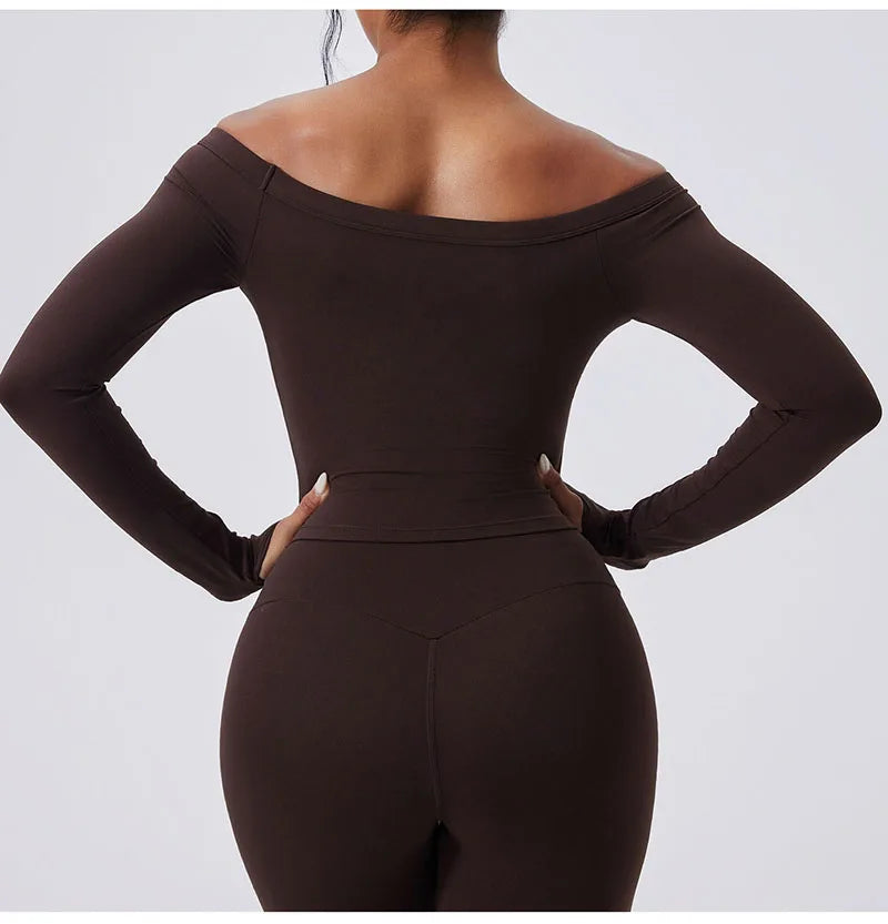 Women's Long Sleeve Workout Top